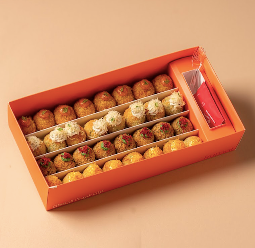 كرات مقالي - وسط