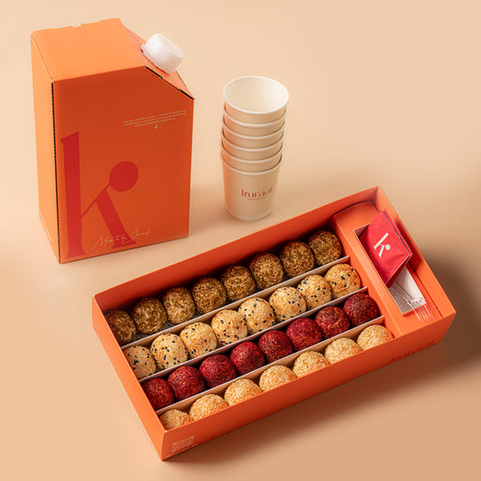 بوكس كرات الفطائر مع الشاهي أو الكرك